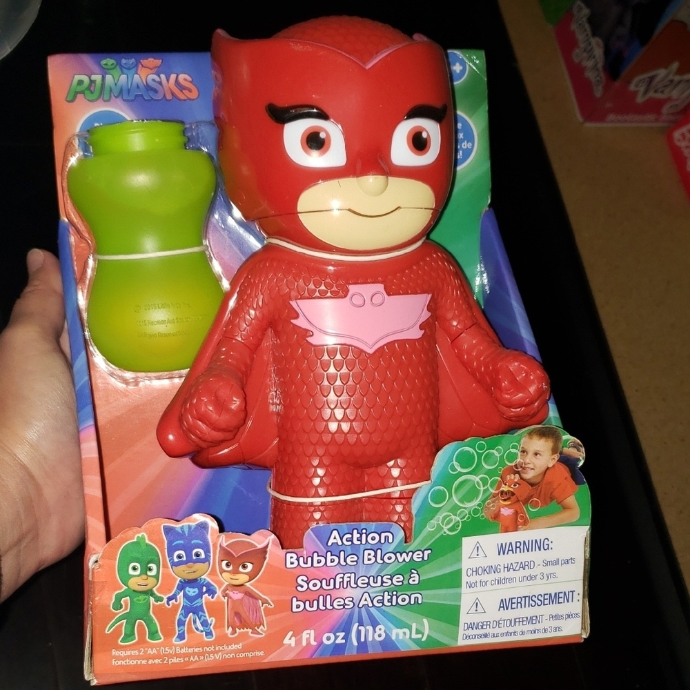 PJ Masks Red Action Bubble Blower